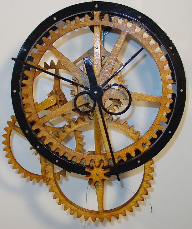 Wooden ClockWorks Scroll Saw Plans